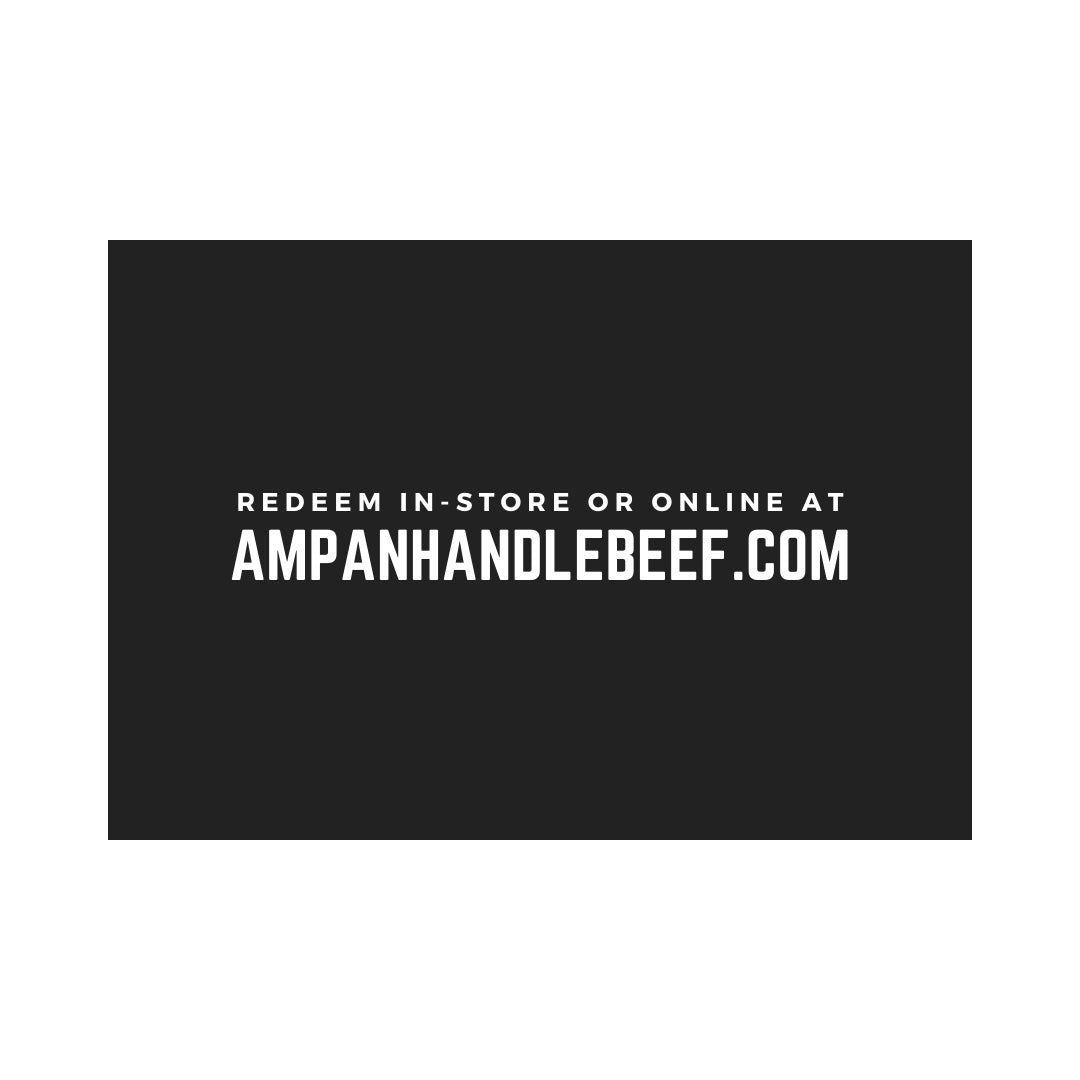 A&M Panhandle Beef Gift Card